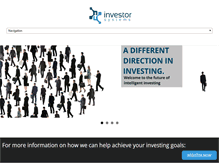 Tablet Screenshot of investorsystems.com